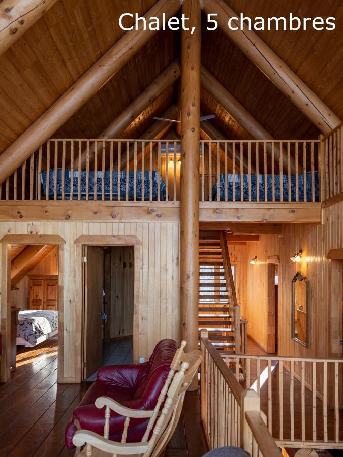 Chalets Et Spa Lac Saint-Jean Chambord Eksteriør billede