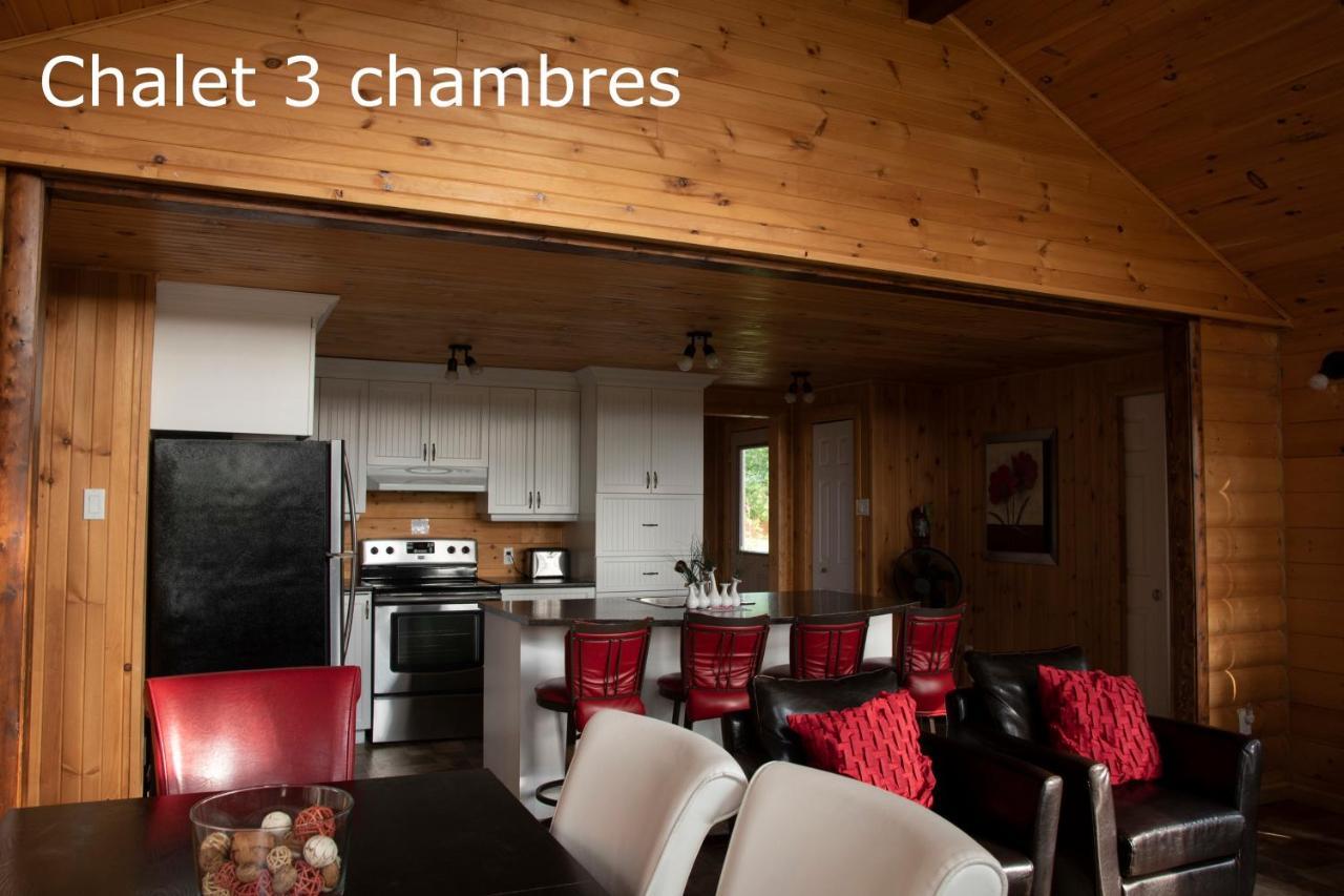 Chalets Et Spa Lac Saint-Jean Chambord Eksteriør billede