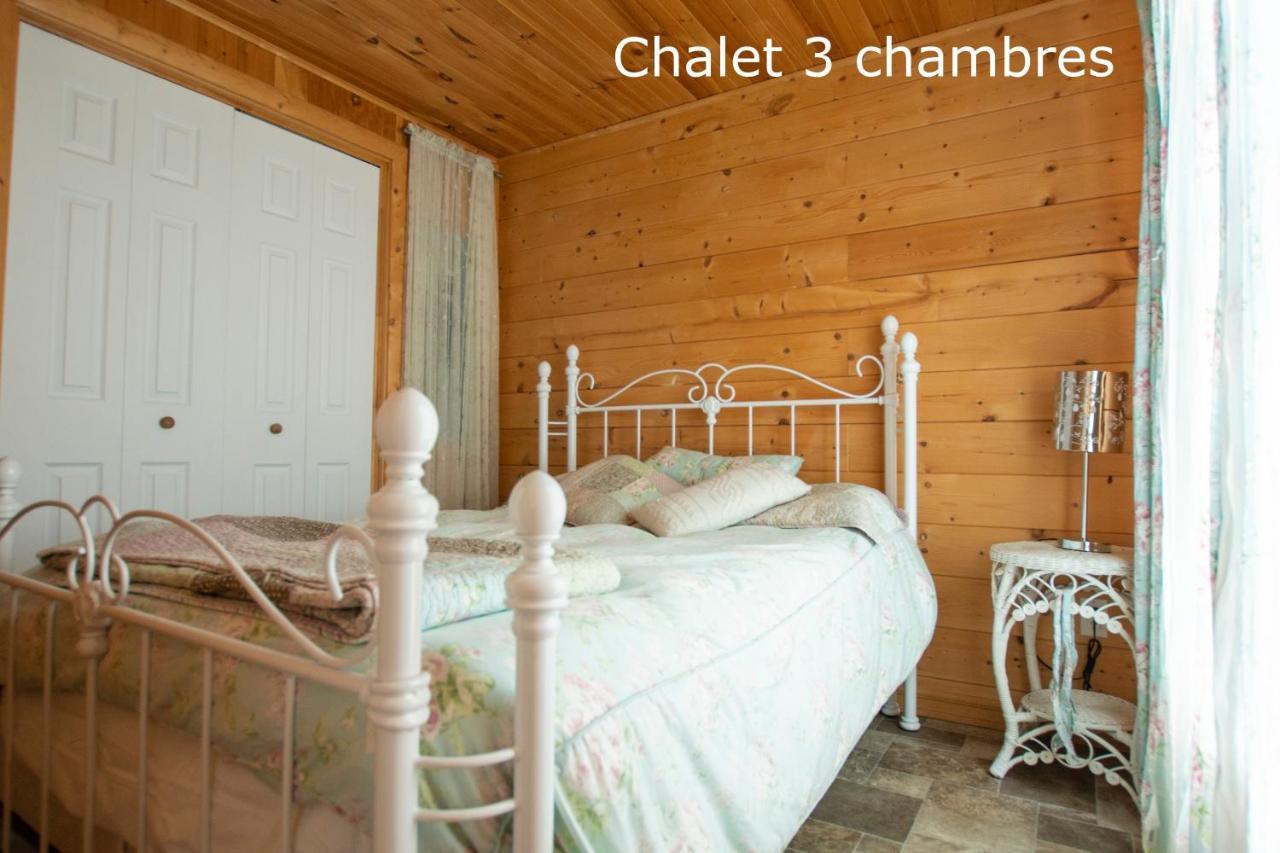 Chalets Et Spa Lac Saint-Jean Chambord Eksteriør billede