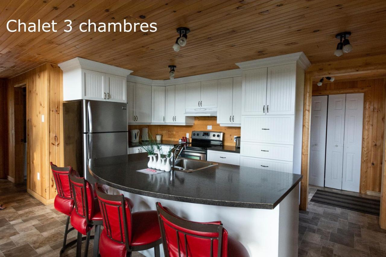 Chalets Et Spa Lac Saint-Jean Chambord Eksteriør billede