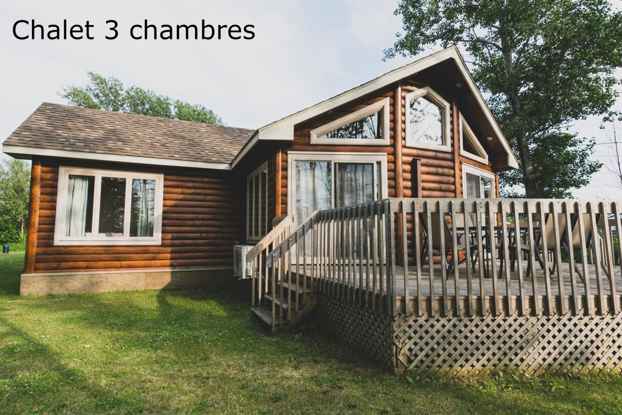 Chalets Et Spa Lac Saint-Jean Chambord Eksteriør billede
