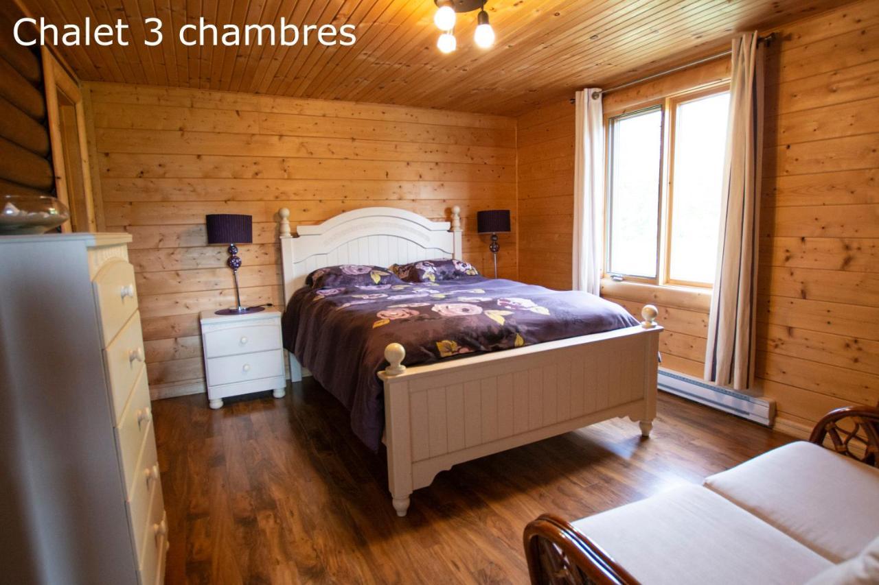Chalets Et Spa Lac Saint-Jean Chambord Eksteriør billede