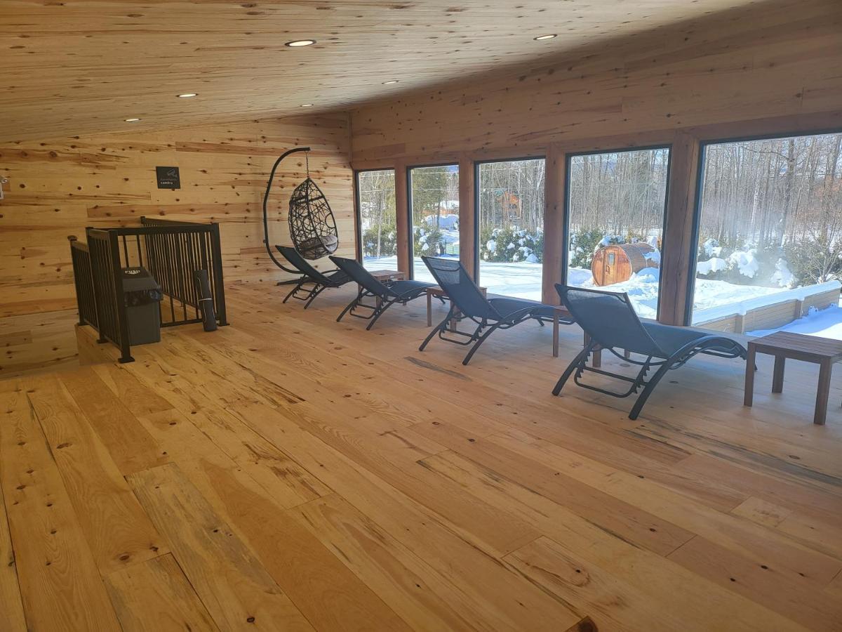 Chalets Et Spa Lac Saint-Jean Chambord Eksteriør billede