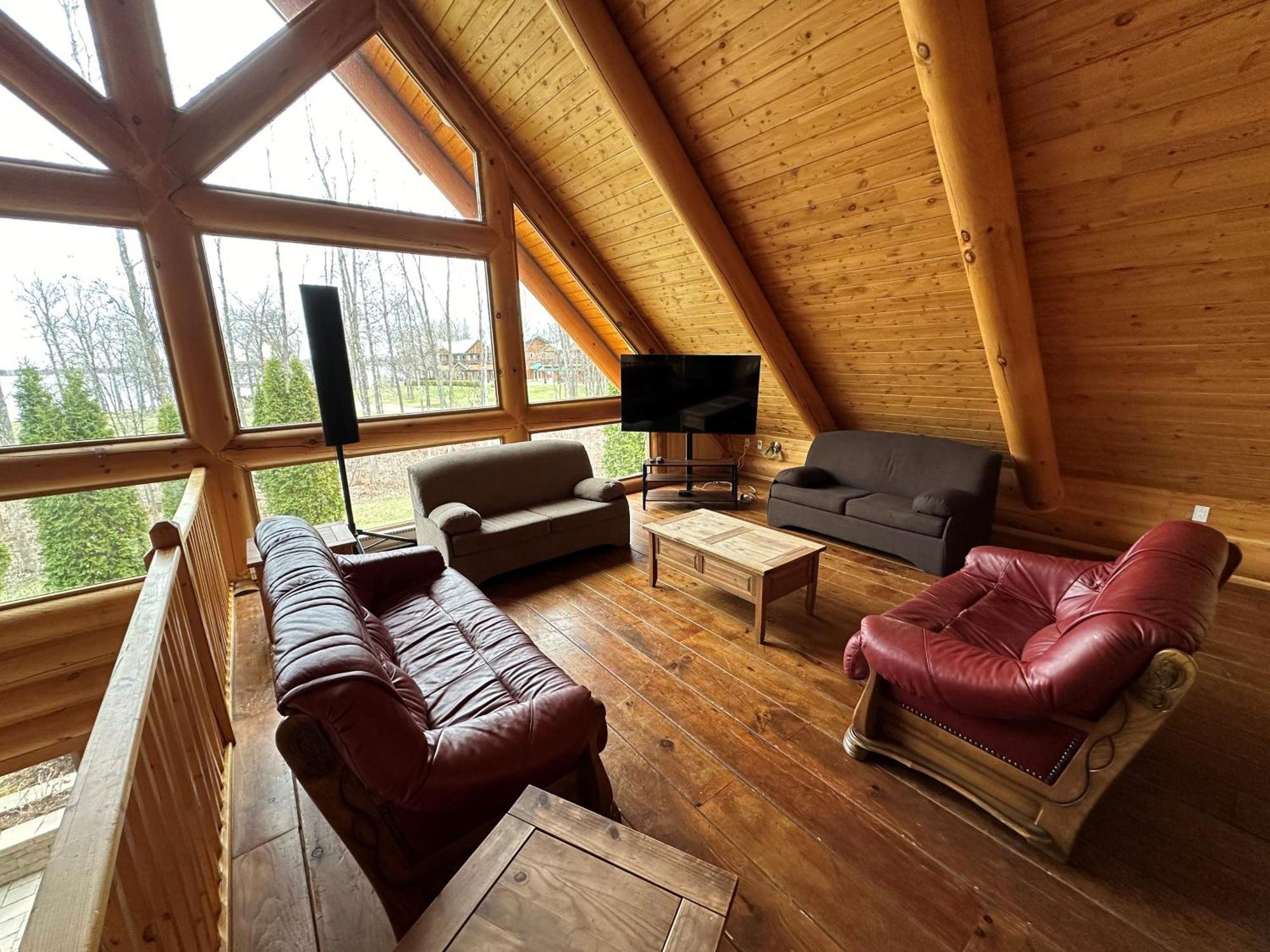 Chalets Et Spa Lac Saint-Jean Chambord Eksteriør billede